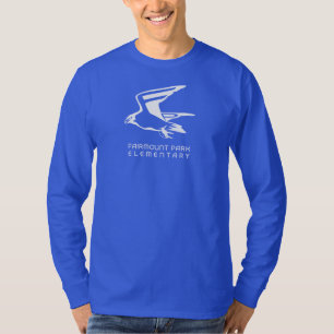 2023-24 FPE Falcon Blue Adult Mens Long Sleeve Tee
