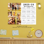 2023-24 School Calendar 6 Photos Personalised Poster<br><div class="desc">Create your own personalised, custom colour photo calendar poster print featuring a 2023-2024 school year-at-a-glance calendar and an easy-to-upload photo collage template with 6 pictures in various shapes and sizes, both horizontal and vertical to accommodate a wide variety of photo subjects. Personalise with a family name, individual name, monogram or...</div>