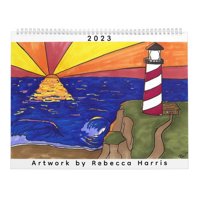 2023 A Collection of Artwork Calendar (Cover)