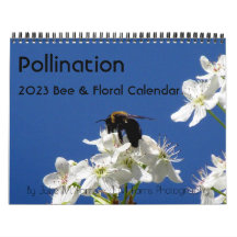 2023 Bee & Floral Wall Calendar