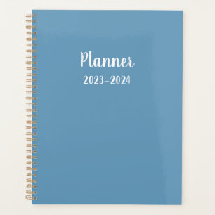 2023 blue Monthly/Weekly Planner