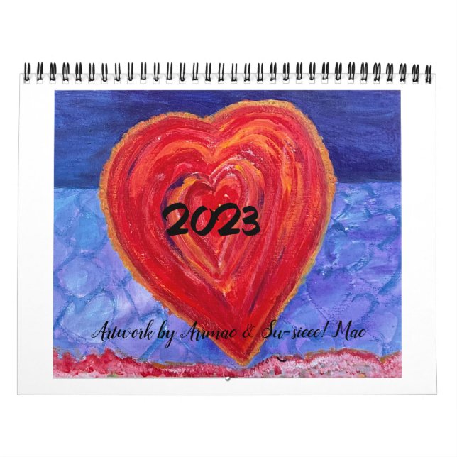 2023 Calendar —Artwork by Arrmac & Su-sieee! Mac (Cover)