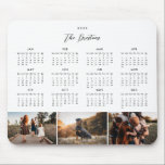 2023 Calendar EDITABLE COLOR Photo Mousepad<br><div class="desc">Personalised photo gift designed by Berry Berry Sweet. Visit our site at www.berryberrysweet.com for modern stationery and custom gifts.</div>