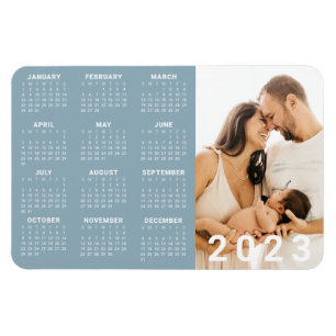 2023 Calendar Family Photography   Custom Colour Magnet