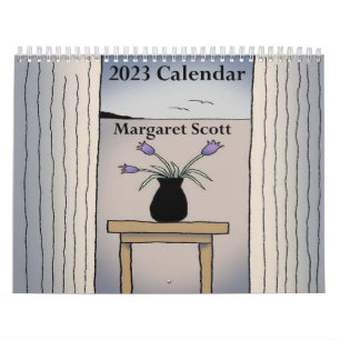 2023 calendar featuring artwork by Margaret Scott