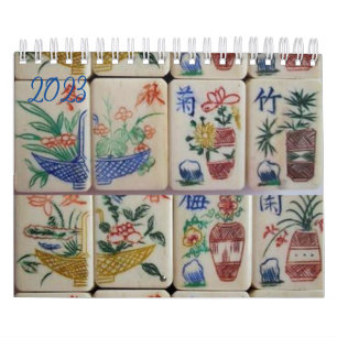 2023 Calendar Mahjong 