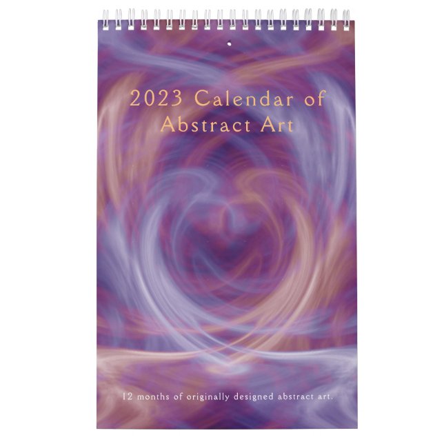 2023 Calendar of Abstract Art (Cover)