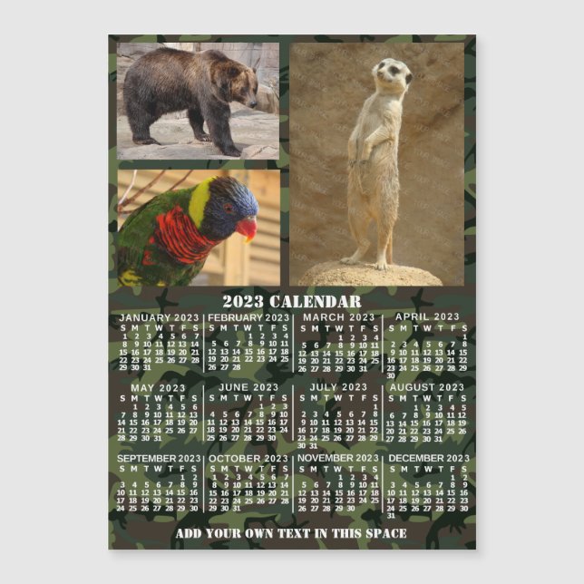 2023 Calendar (See Description for Newest Version) (Front)
