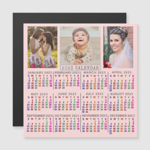 2023 Calendar (See Description for Newest Version) Magnetic Invitation