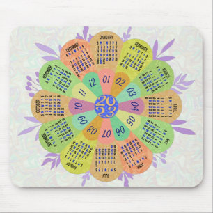 2023 Calendar (See Description for Newest Version) Mouse Pad