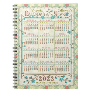 2023 Calendar (See Description for Newest Version) Notebook