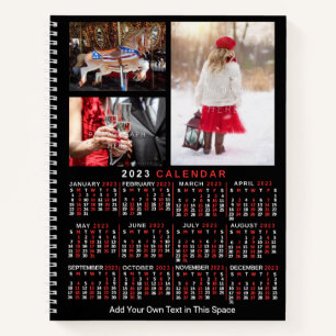 2023 Calendar (See Description for Newest Version) Notebook