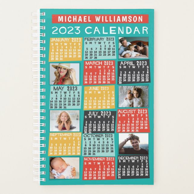 2023 Calendar (See Description for Newest Version) Planner (Front)