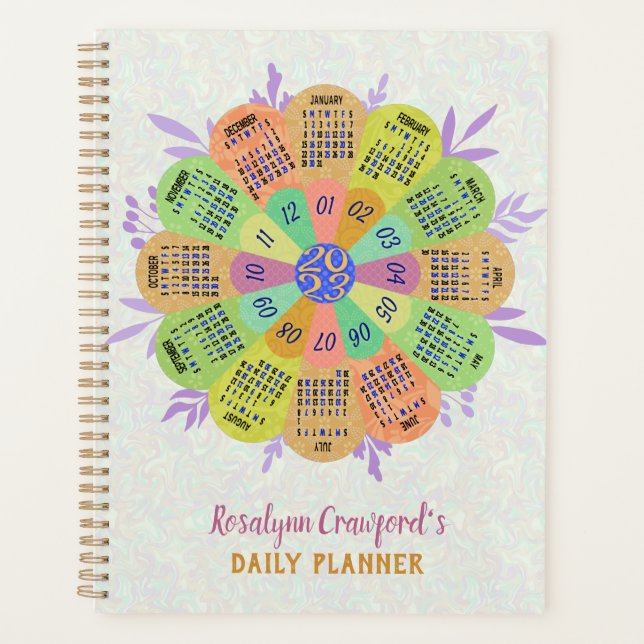 2023 Calendar (See Description for Newest Version) Planner (Front)