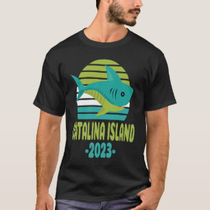 2023 Catalina Island California Shark T-Shirt