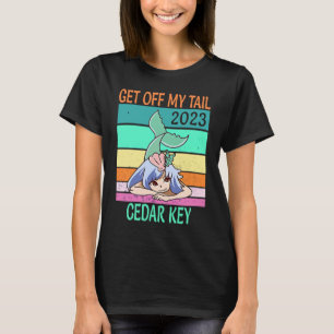 2023 Cedar Key Vacation Mermaid T-Shirt