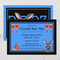 2023 Chinese New Year Cartoon Rabbit