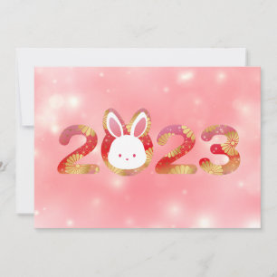 2023, Chinese New Year, Rabbit Invitation