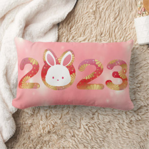 2023, Chinese New Year, Rabbit Lumbar Cushion