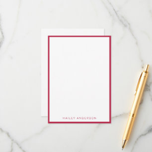2023 Colour of the Year: Viva Magenta Personalise Enclosure Card