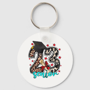 2023 Cowhide Cl Of 2023 Graduation Gifts  Key Ring