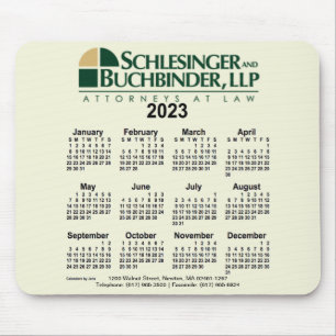 2023 Custom Calendar by Janz Mouse Pad