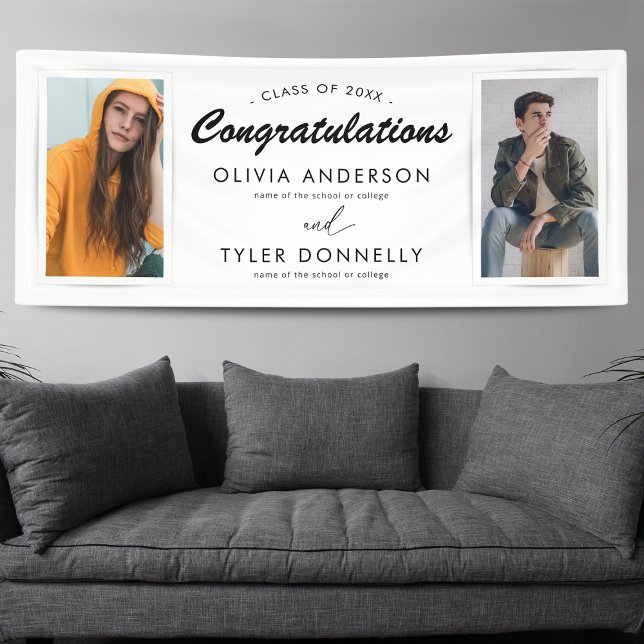 2023 Double Graduation Photo Banner (Creator Uploaded)