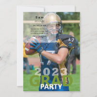 2023 Football Photo Graduation Party 