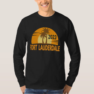 2023 Fort Lauderdale Vacation Family Trip Souvenir T-Shirt