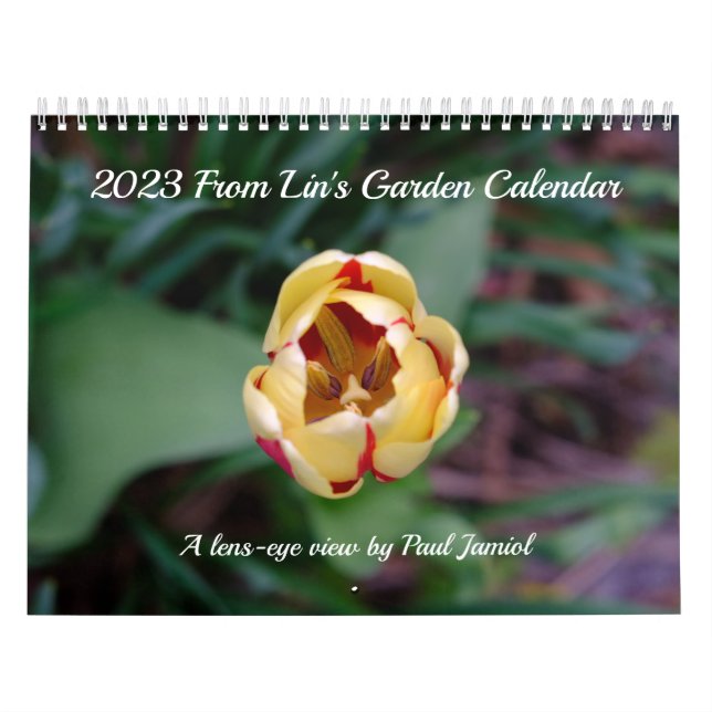 2023 From Lin's Garden Calendar (Cover)