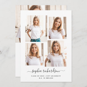 2023 Graduate Modern Multi Photo Collage Layout