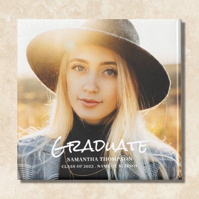 2023 Graduation Photo Announcement Magnet (Creator Uploaded)