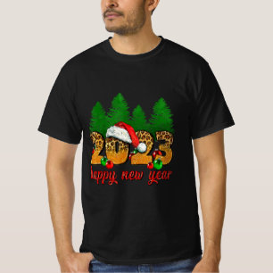2023 Happy New Year Leopard New Years Eve Party Su T-Shirt