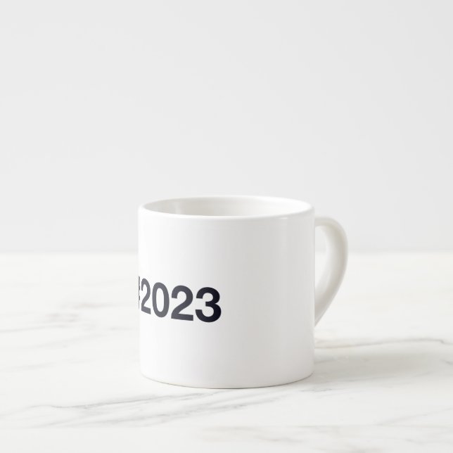 2023 Hashtag Espresso Cup (Front Right)