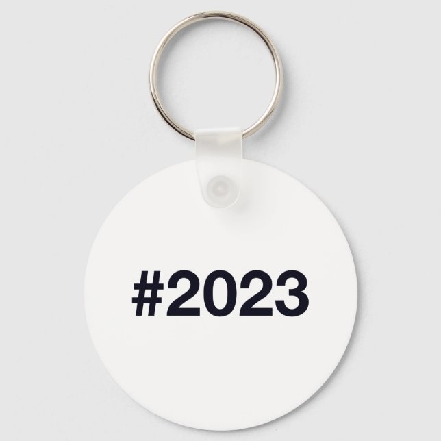 2023 Hashtag Key Ring (Front)