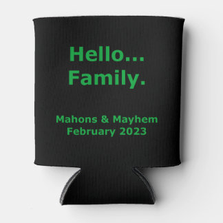 2023 Hello Family Customisable Can Cooler