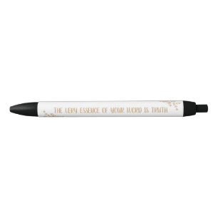 2023 JW year text Psalm 119:160  Black Ink Pen