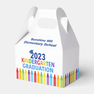 2023 Kindergarten Graduation Custom School Party Favour Box