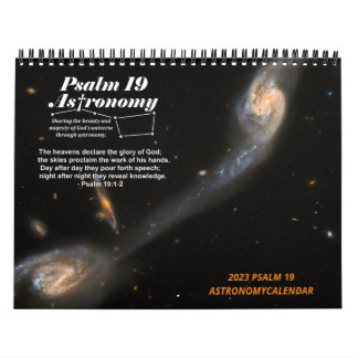 2023 (MEDIUM) Psalm 19 Astronomy Society Calendar