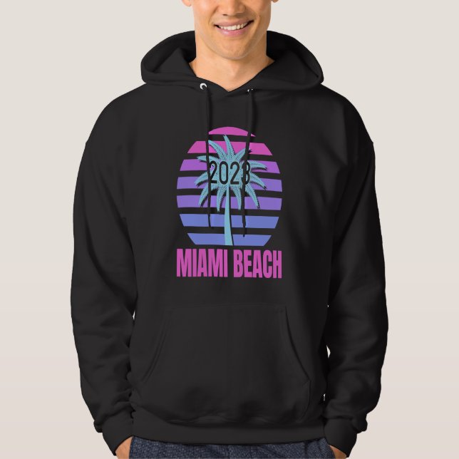 2023 Miami Beach Vacation Hoodie (Front)