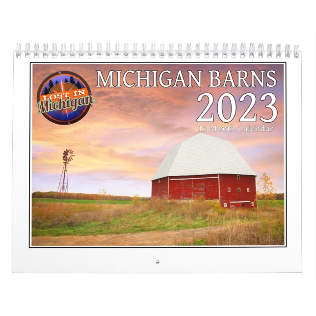 2023 Michigan Barn Calendar (Cover)