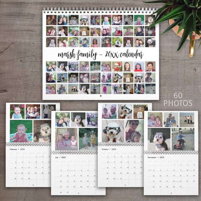 2023 Modern Family 60 Photo - 5 Per Month Custom Calendar (Creator Uploaded)
