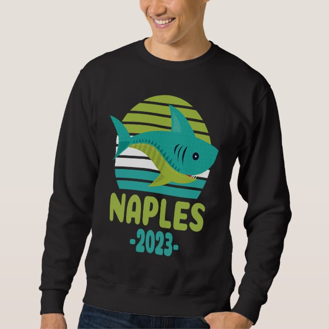 2023 Naples Florida Shark Sweatshirt (Front)
