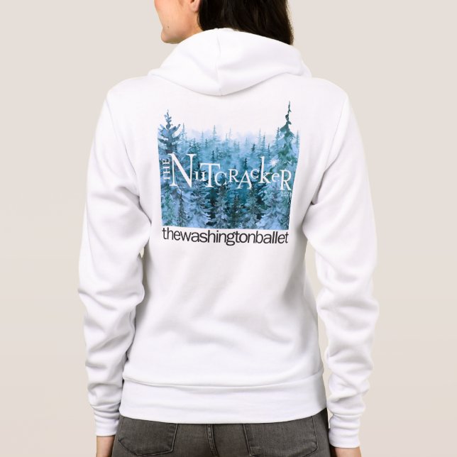 2023 Nutcracker Winter Scene Zip-Up Hoodie (Back)