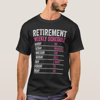 2023 Retired Shirts For Women, Retirement Weekly S
