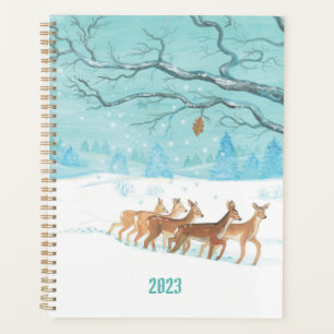 2023 Roe Deer in Winter  Planner