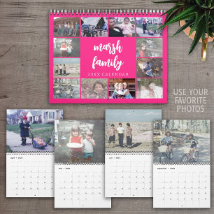 2023 Simple Modern Custom Photo - 13 Pictures Calendar