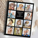 2023 Simple Photo Collage Personalised Appointment Planner<br><div class="desc">Custom photo collage calendar planner. Keep all your appointments and schedule handy with our fun photo planner that has 11 photos to personalise and name. This trendy photo collage planner is perfect for work schedule, kids school events, family appointments, and your favourite pets dog schedule. Design is on front and...</div>