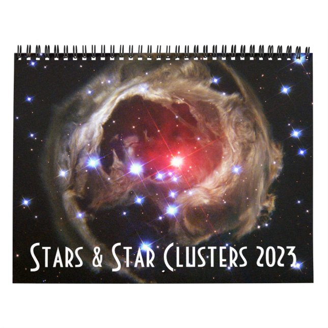 2023 Space Astronomy Star Clusters NASA Universe Calendar (Cover)
