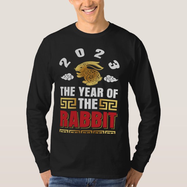 2023 The year of the rabbit Chinese Zodiac T-Shirt (Front)